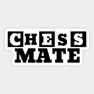 Chess Mate Sticker